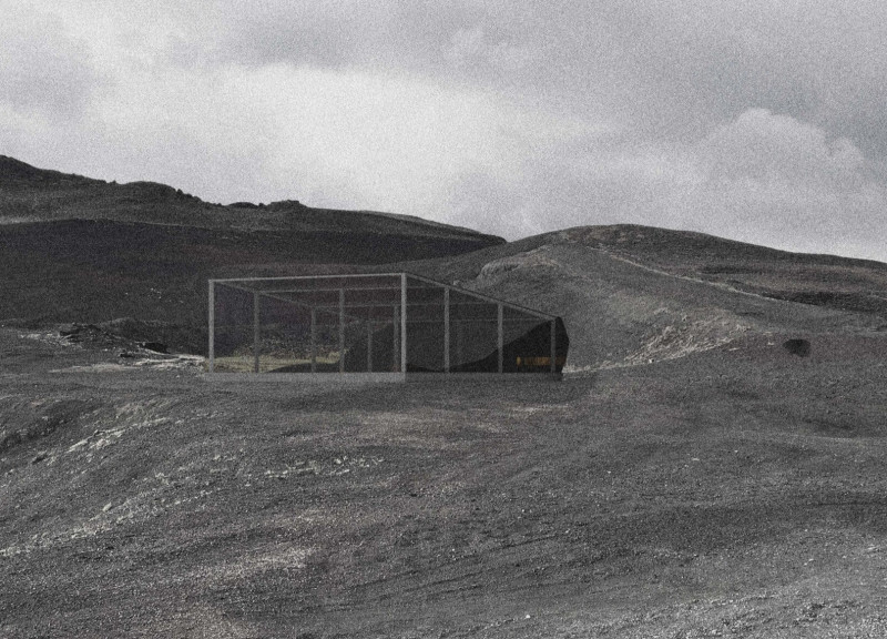 Volcanic Ash and Glass Facade with Uninterrupted Views of Mývatn Nature Baths