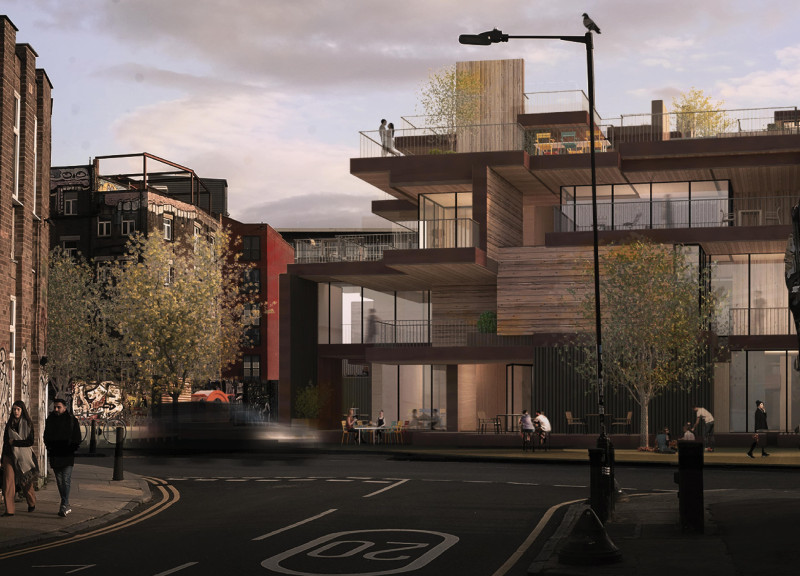 Cross-Laminated Timber Structures Reimagining Community Living in Hackney Wick