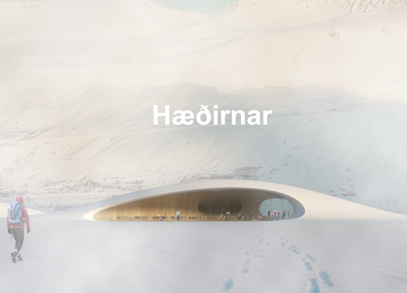 Concrete Shells and Accessible Roofs Embracing the Mývatn Landscape