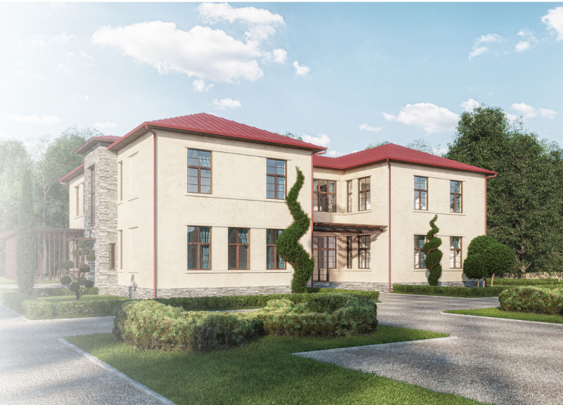 Wooden Roof Structure Connecting Common Areas in a Unique Museum and Hotel Hybrid
