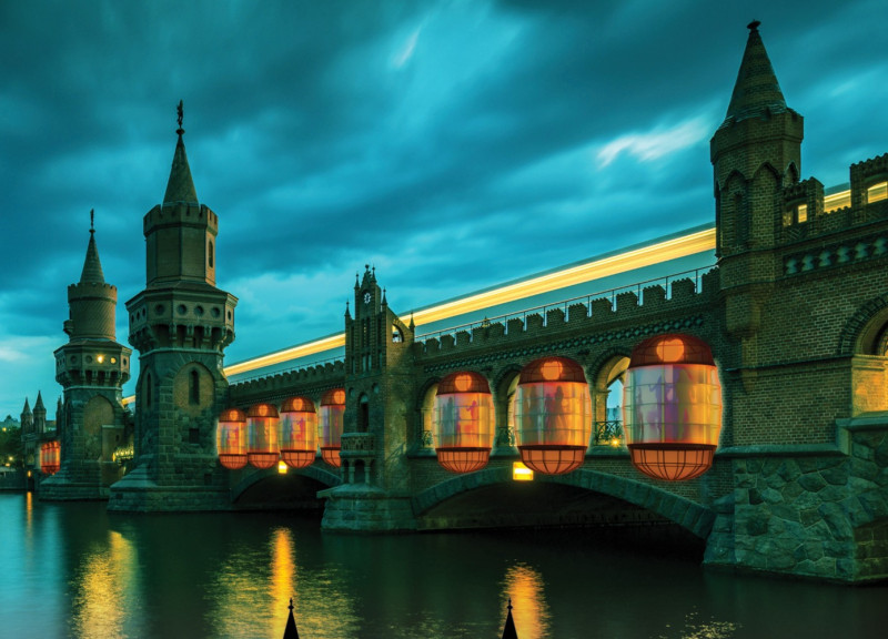 Nylon Pods with LED Atmosphere in Community Gathering Spaces