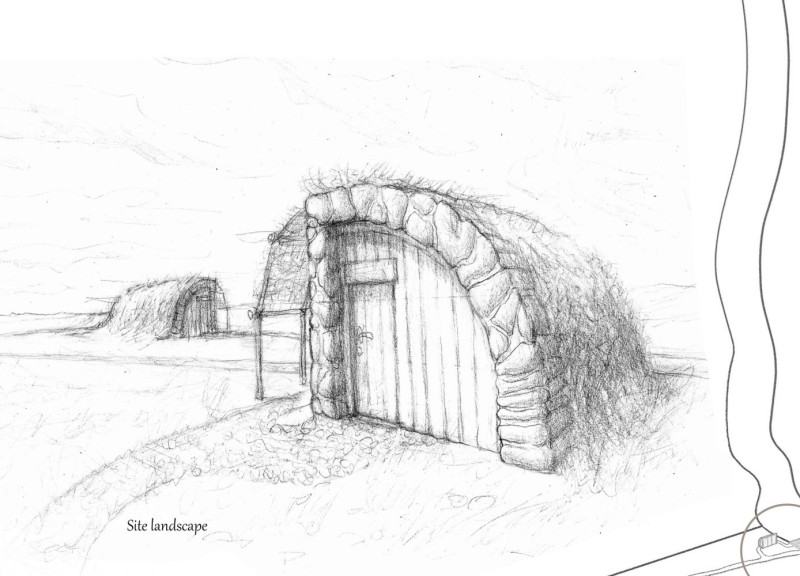 Fieldstone Retreat with Flowing Vaults by the River