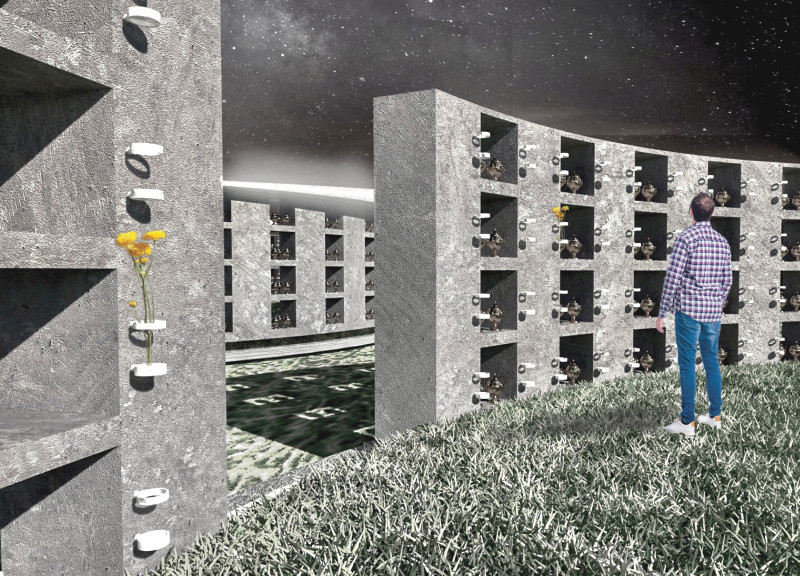 Elevated Altars and Sunken Fountains in a Memorial Landscape