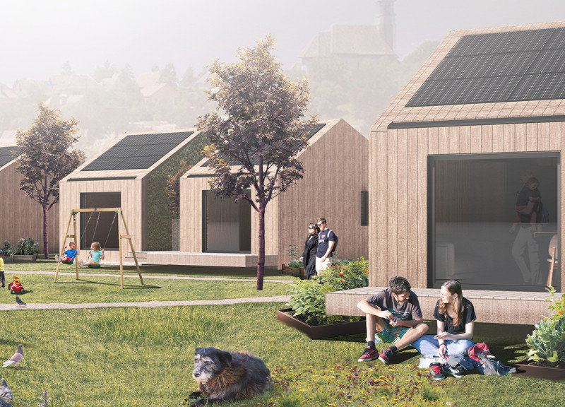 Elevated Sleeping Nook and Rainwater Harvesting in Timber Micro-Homes