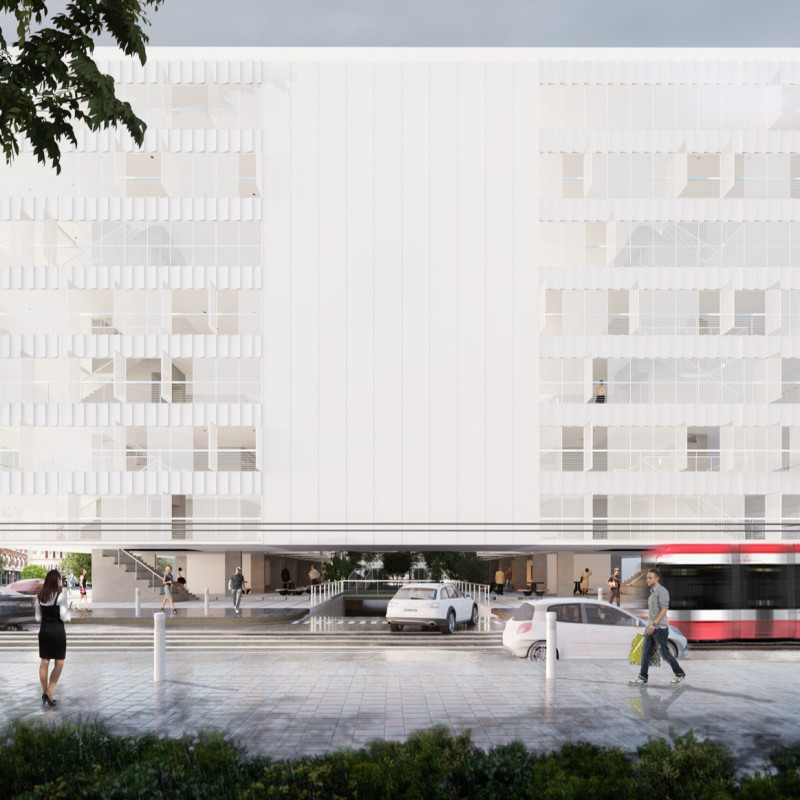 Balconies and Garden Centers in Community Living Solutions