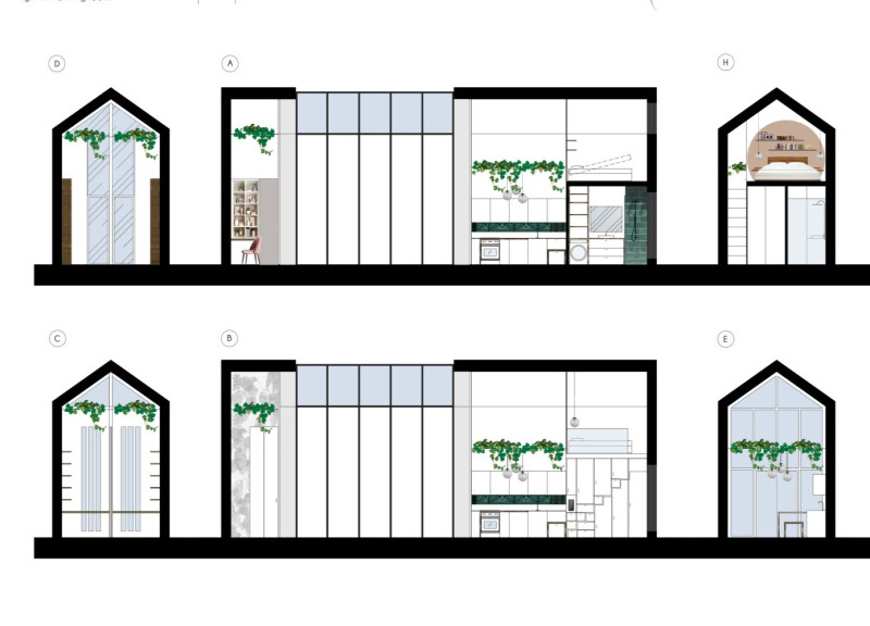 Raw Earth and Fiber-Cement Form a Sustainable Home Structure