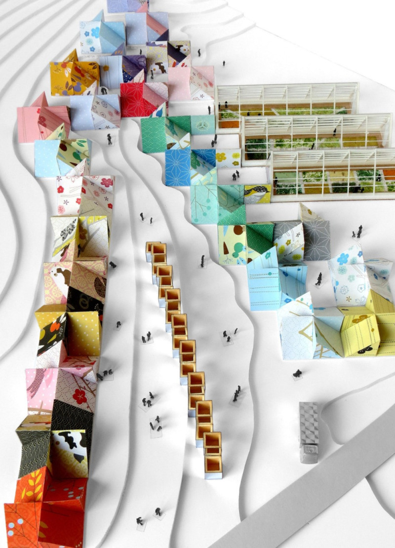 Reclaimed Timber Modules Featuring Eco-Friendly Materials for Community Engagement