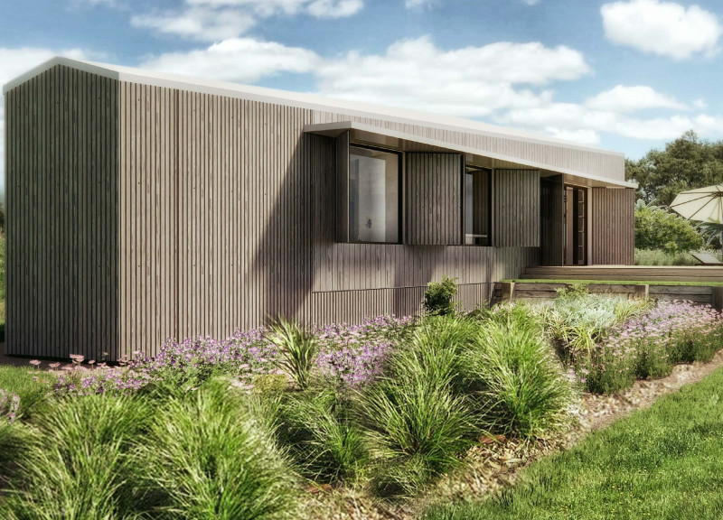 Dome-Shaped Ceiling Crafted from Local Timber Enhances Connection to Nature in Residential Retreat