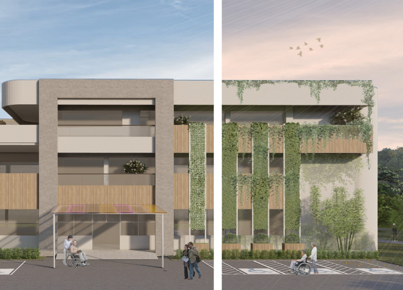 Memorial Trees and Community Engagement in Revitalized School Hospice