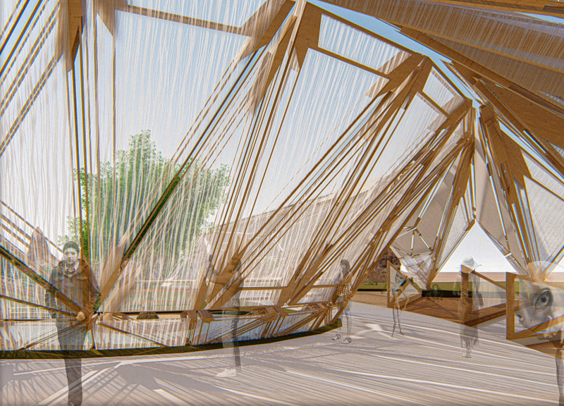 Kapok Weaving Pavilion Embracing Community and Nature
