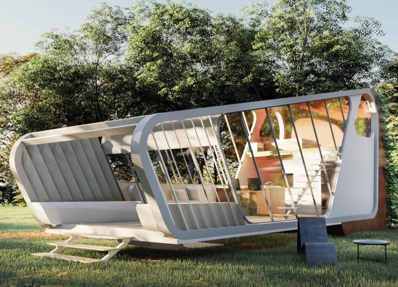 Phytoremediating Algae Facade in a Compact Sustainable Community Module