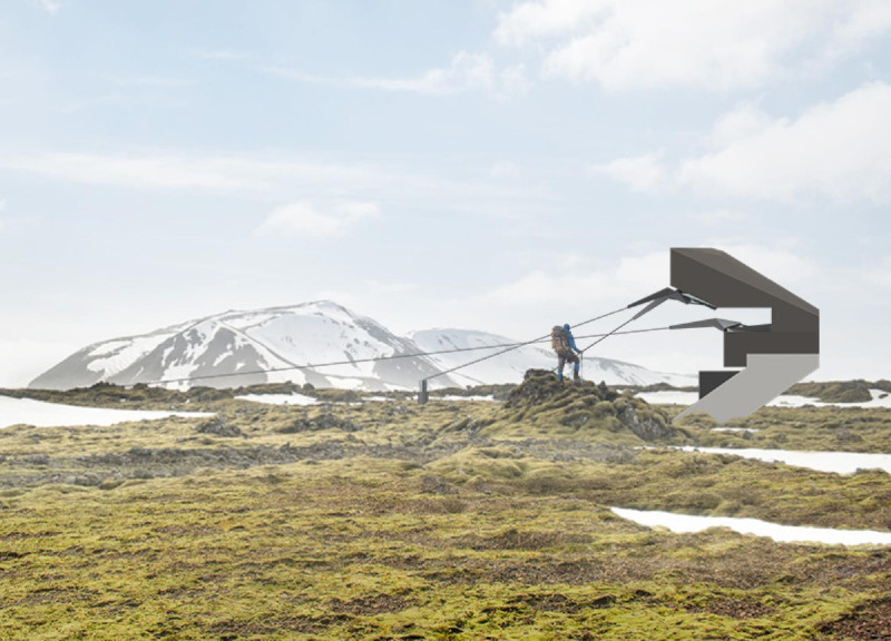 Charred Wooden Shingles and Cross-Laminated Timber Define a Multifunctional Urban Space