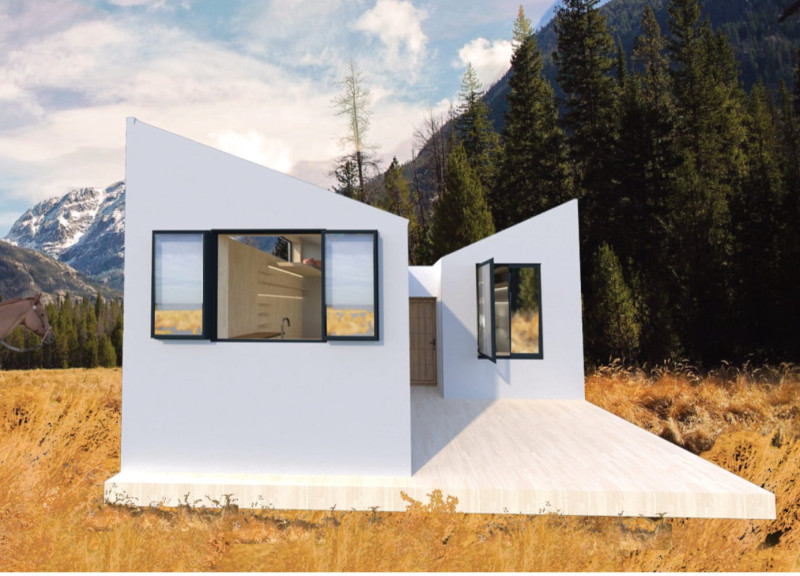 High Ceilings and Cross Laminated Timber Create Compact Living Solutions