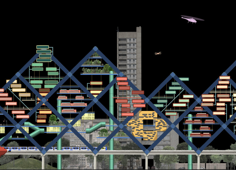 Charred Wooden Shingles and Modular Construction Enhance Community Living in Urban Environment