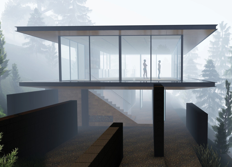 Charred Wooden Shingles and Cross-Laminated Timber Panels Define a Sustainable Community Hub