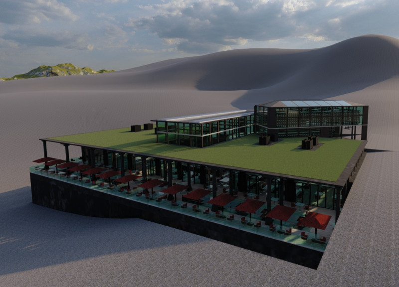 Geothermal Comfort Enhanced by Hydroponics and Volcanic Concrete