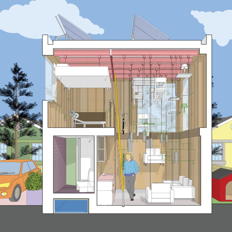 Pulley-Driven Flexibility in Compact Living Spaces