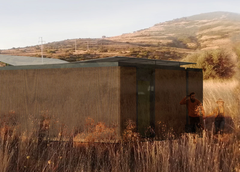 Translucent Roofs and Natural Materials Shape Modular Living Solutions