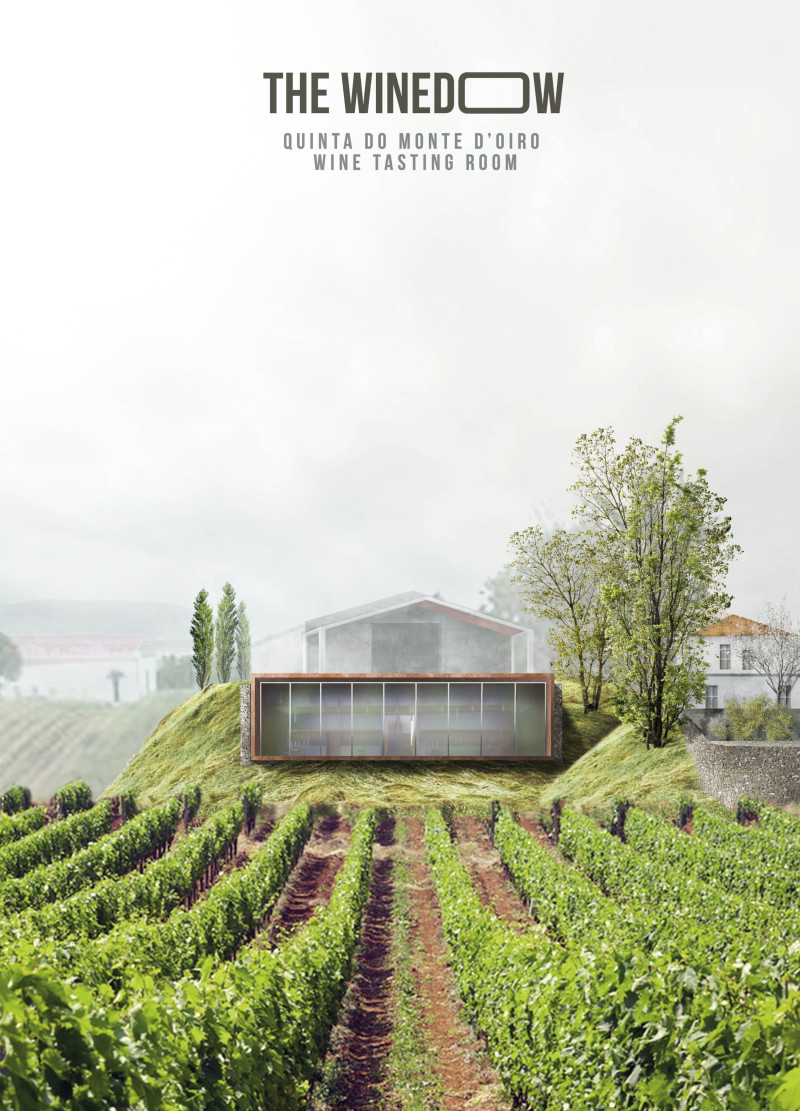 Corten Steel and Gabion Integration in a Sustainable Wine Tasting Facility