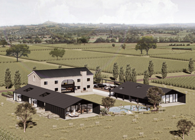 Ecological Retreat with Charred-Wood Siding and Natural Soils