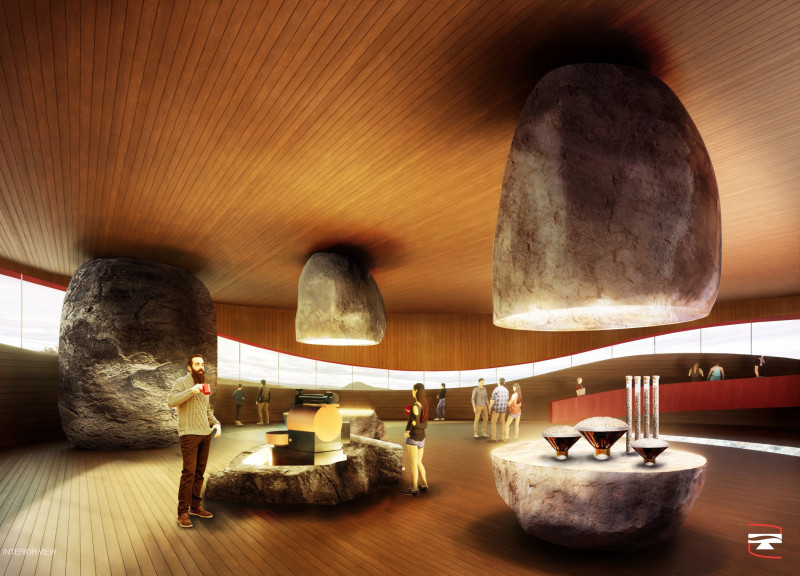 Suspended Spaces and Tectonic Forms in a Volcanic Landscape