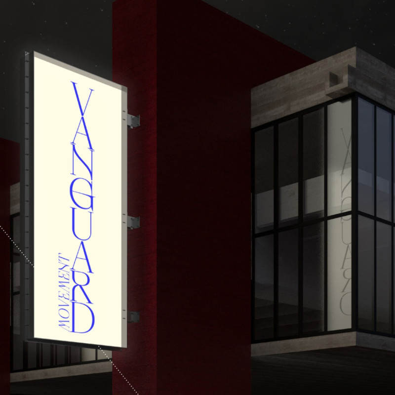 Illuminated Lightbox Marker Celebrating Female Legacy in São Paulo