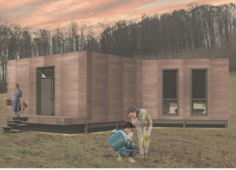 Cor-Ten Steel and Modular Design Integrate in a Triangular Residential Structure