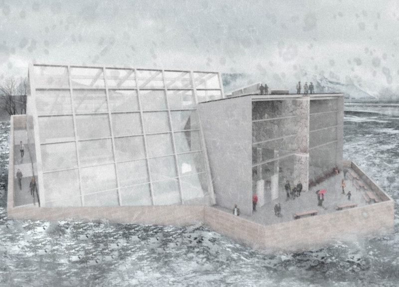 Living Roof and Lava Rock: a Greenhouse Restaurant Embracing Icelandic Heritage