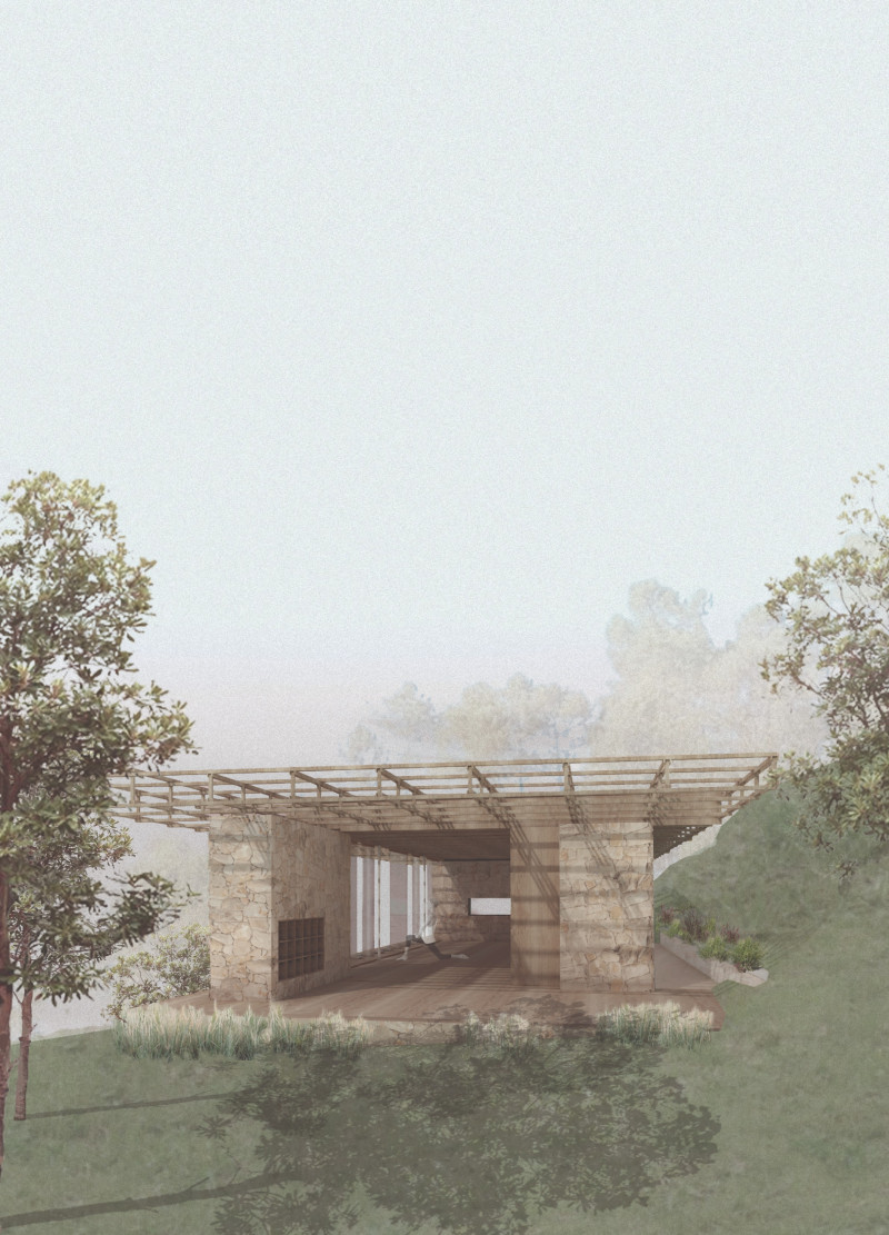 Charred Wooden Shingles and Cross-Laminated Timber Create Adaptive Community Spaces