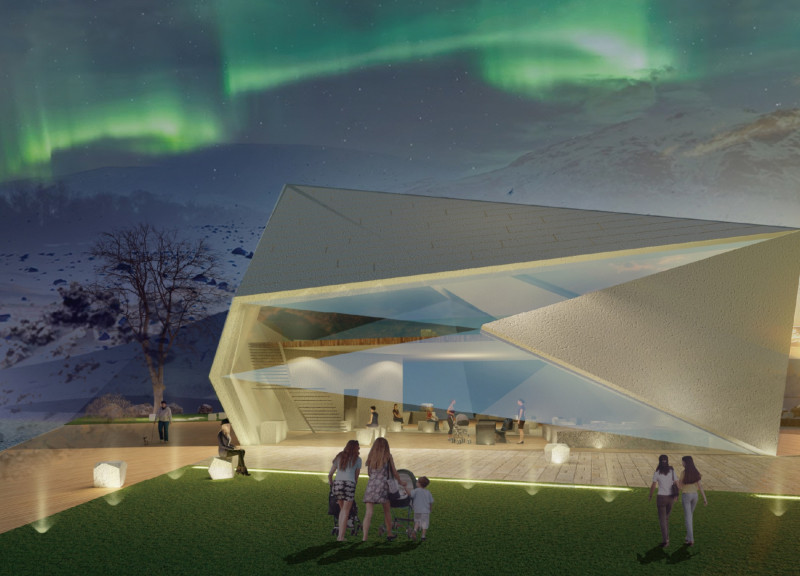 Volcanic-Inspired FRP Structure Enhancing Visitor Experience at Hverfjall