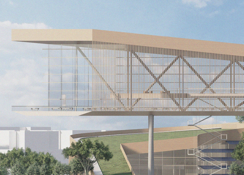 Vegetated Roof and Community Amenities Shaping Atlanta's Urban Workspace