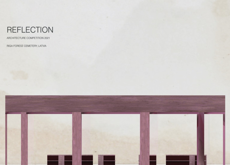 Water Mirror and Circular Form Create Contemplative Space with Stone and Concrete