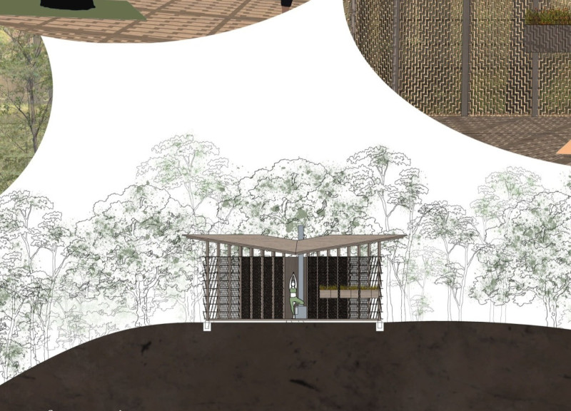 Tukutuku Inspired Retreat Featuring Sustainable Timber Panels and Natural Light Integration