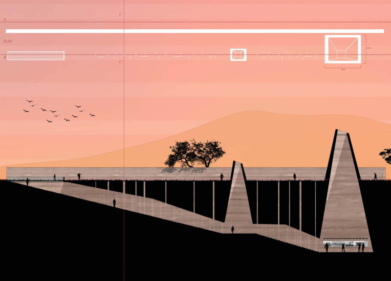 Conical Structures Celebrating Earth and Heritage Through Rebirth