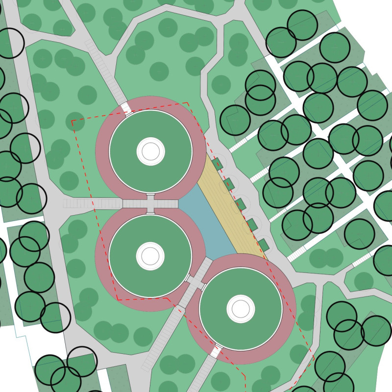 Brick Chambers Emphasizing Unity Through Circular Geometry