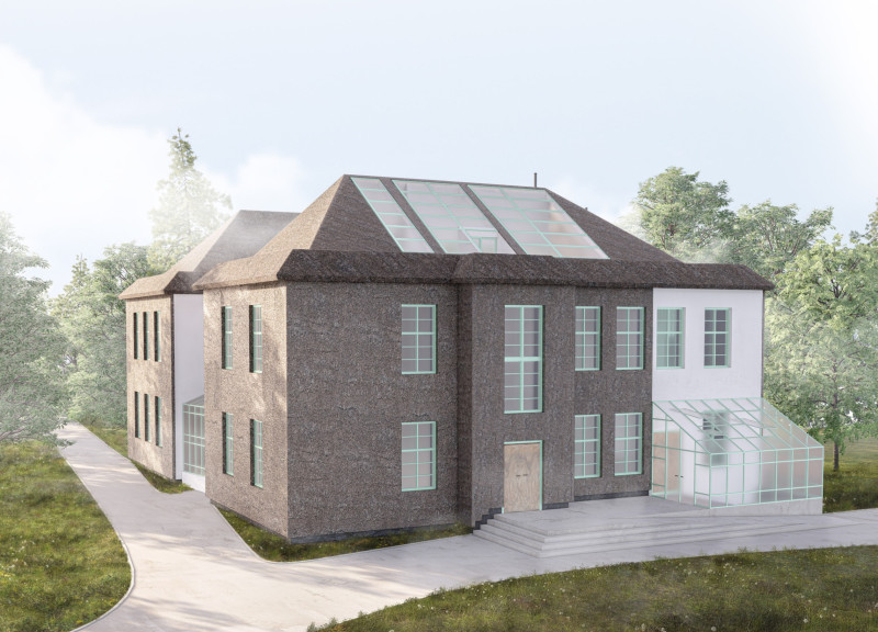 Reed-Covered Structure Embracing Nature for Community Engagement