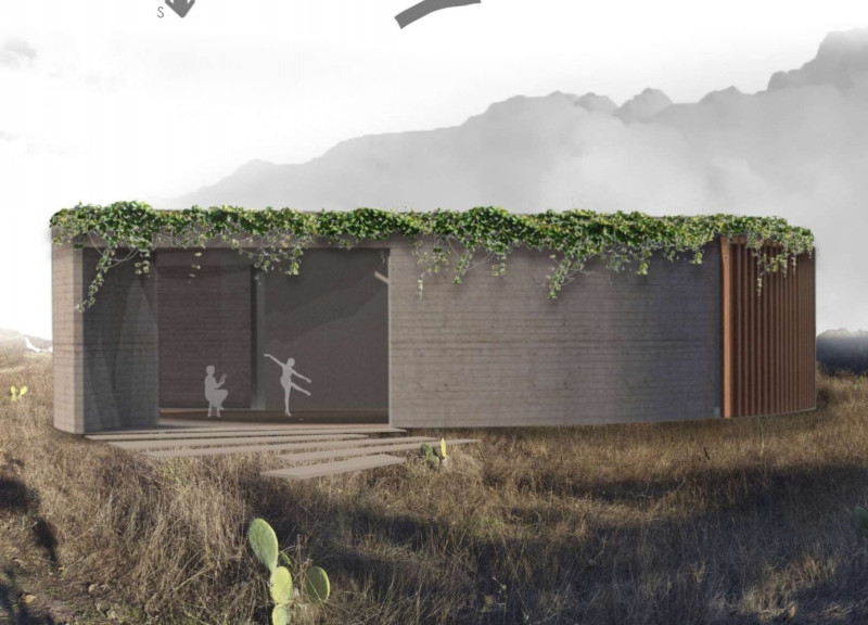 Spiral Form Integrates Skylights and Reinforced Concrete in Community Design