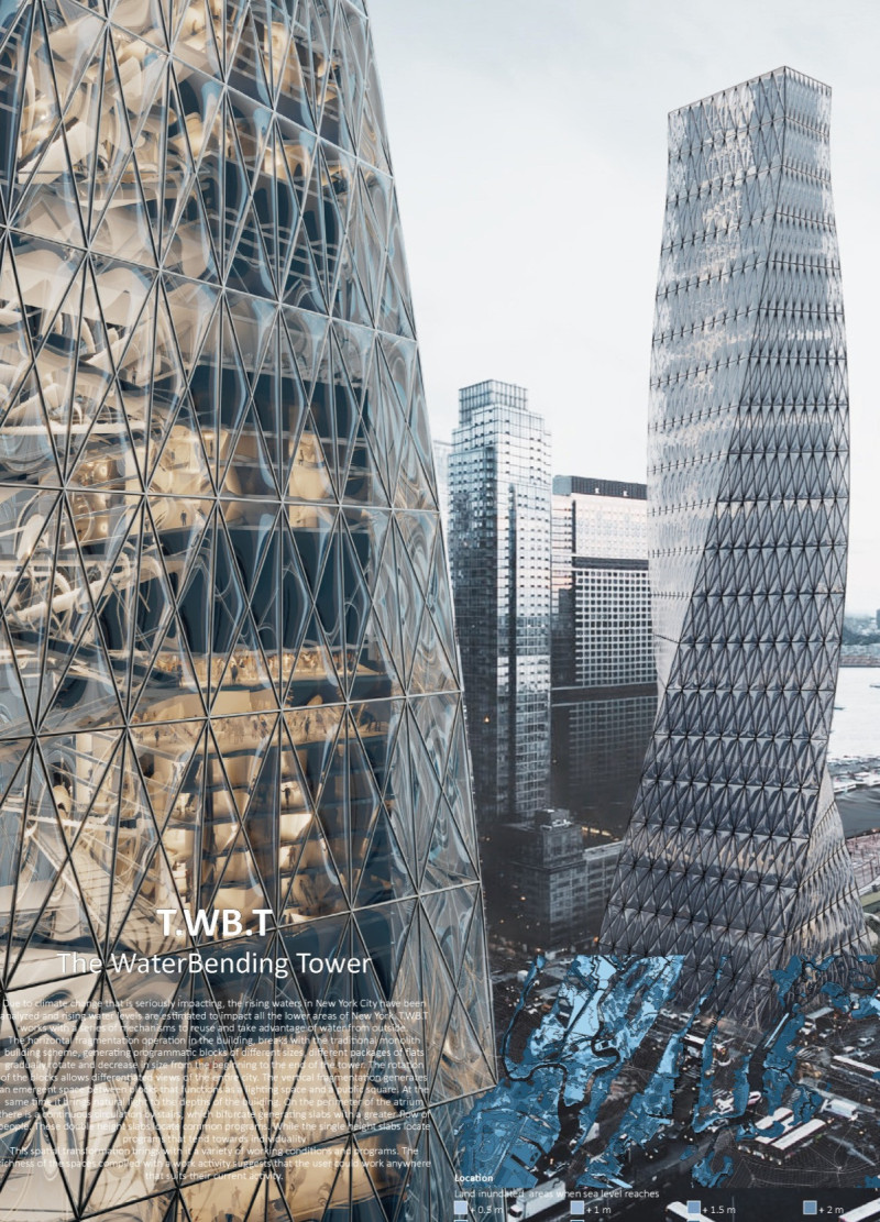 Dynamic Water Management in a Fragmented Urban Tower