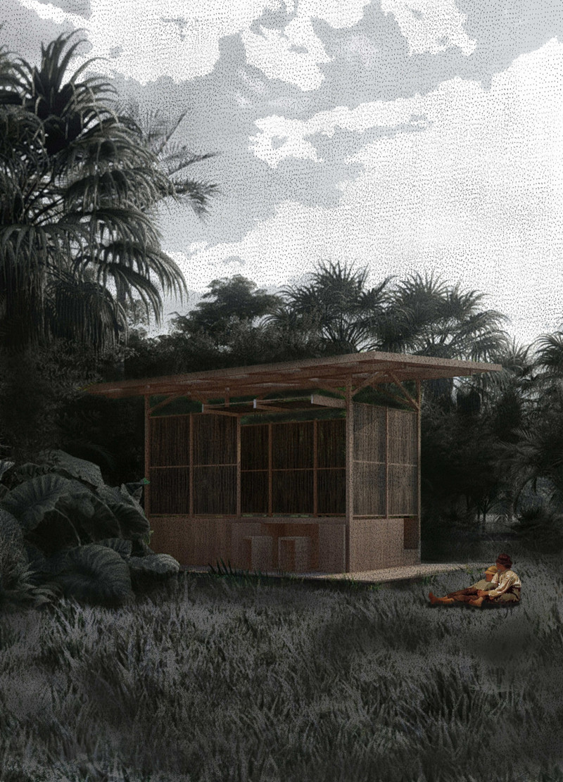 Elevated Huts of Wood Integrated with Nature for Tranquil Retreat