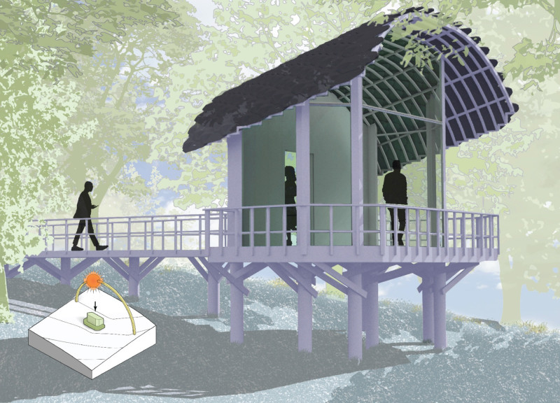 Kinetic Roof Structure Enhanced by 3d Printing for Mindful Meditation