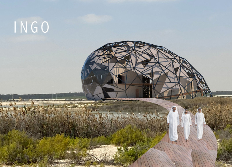 Pan-Optic Habitat Using Aluminum and Mud for Enhanced Ecological Engagement