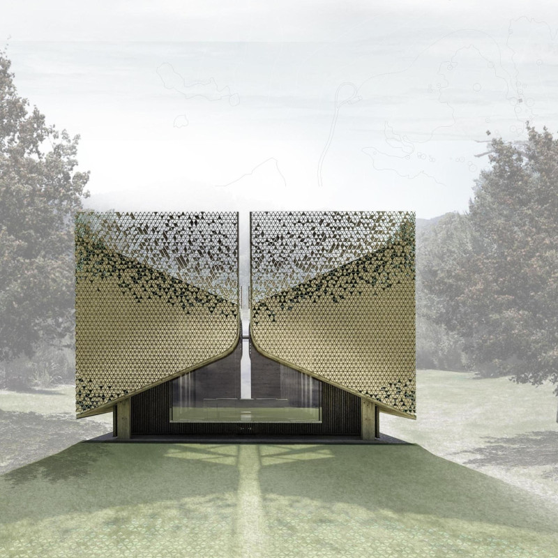 Cross-Laminated Timber Retreat Emphasizing Maori Spirituality