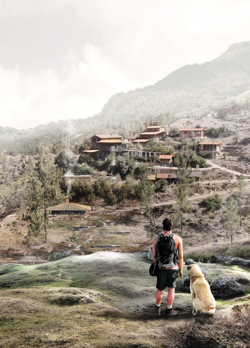 A Flexible Glass Dwelling Integrating Greywater Management in a Natural Setting