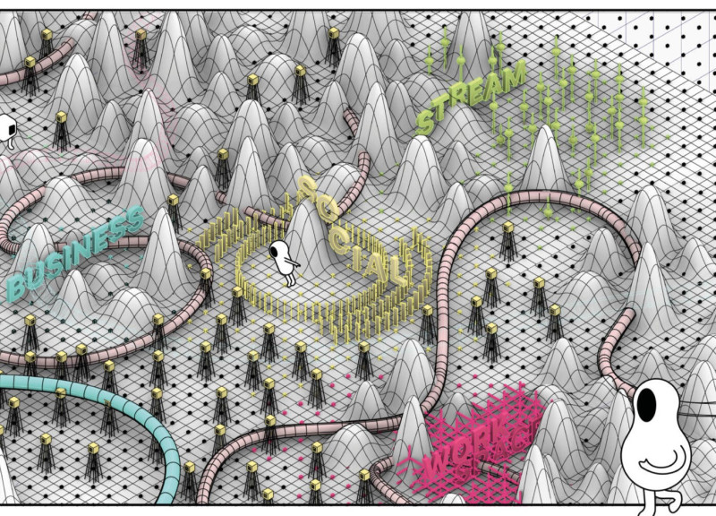 Fluid Community Habitat Designed for Self-Discovery
