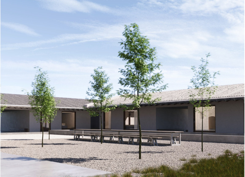 Natural Wood and Plaster Retreat in the Italian Countryside