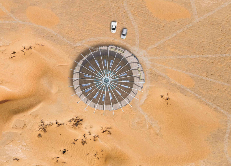 Skylit Terraces in Modular Living Adaptations