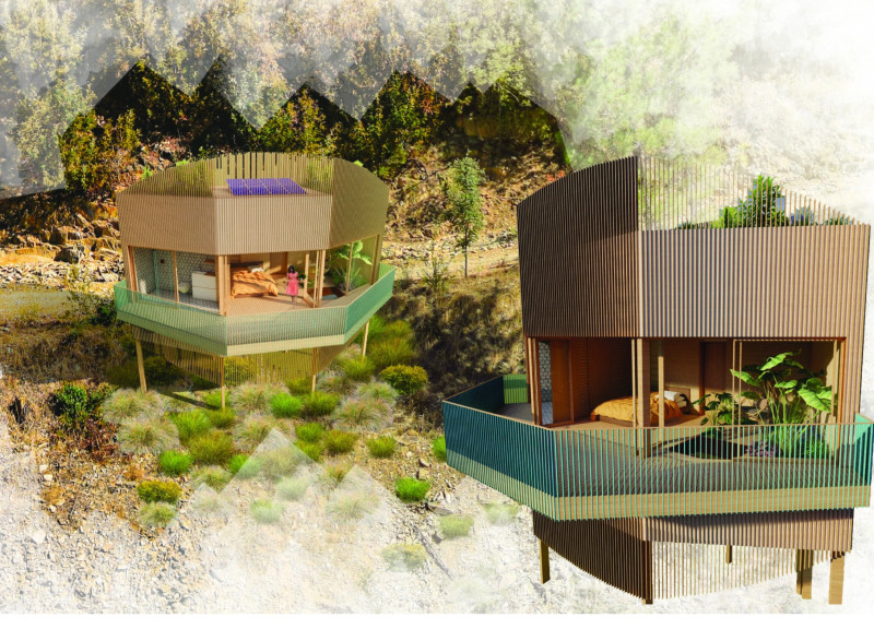 Timber Clad Retreat with Natural Water Filtration