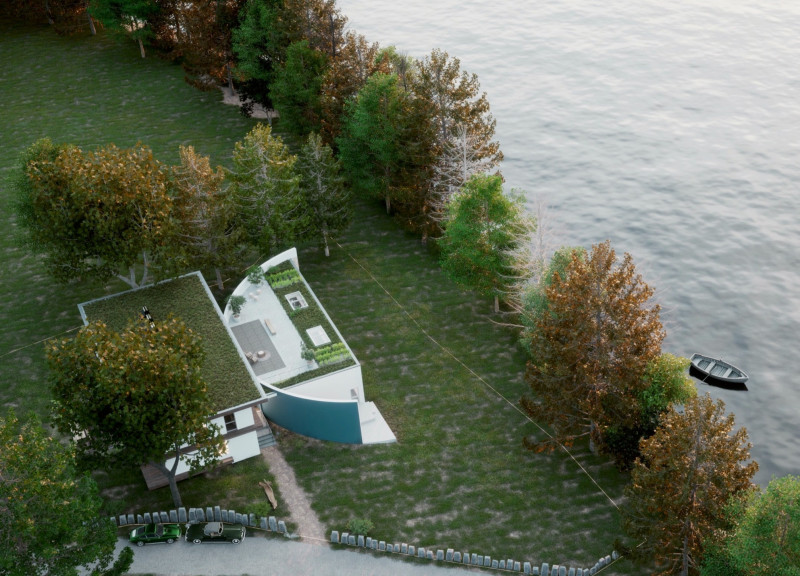 Embracing Natural Light Within a Wrap-Around Wood Structure