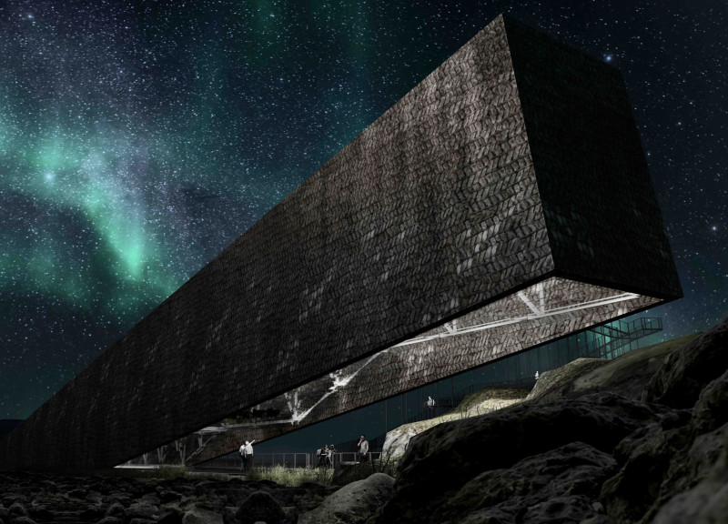 Peat-Clad Tower Embracing Tectonic Landscapes and Community Living