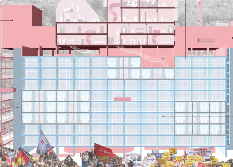 Community Living Enhanced by Rooftop Spaces in Berlin's Historic Urban Fabric